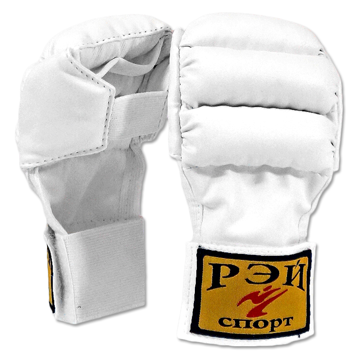 Защита кисти (накладки) для джиу-джитсу, белые, Рэй-спорт