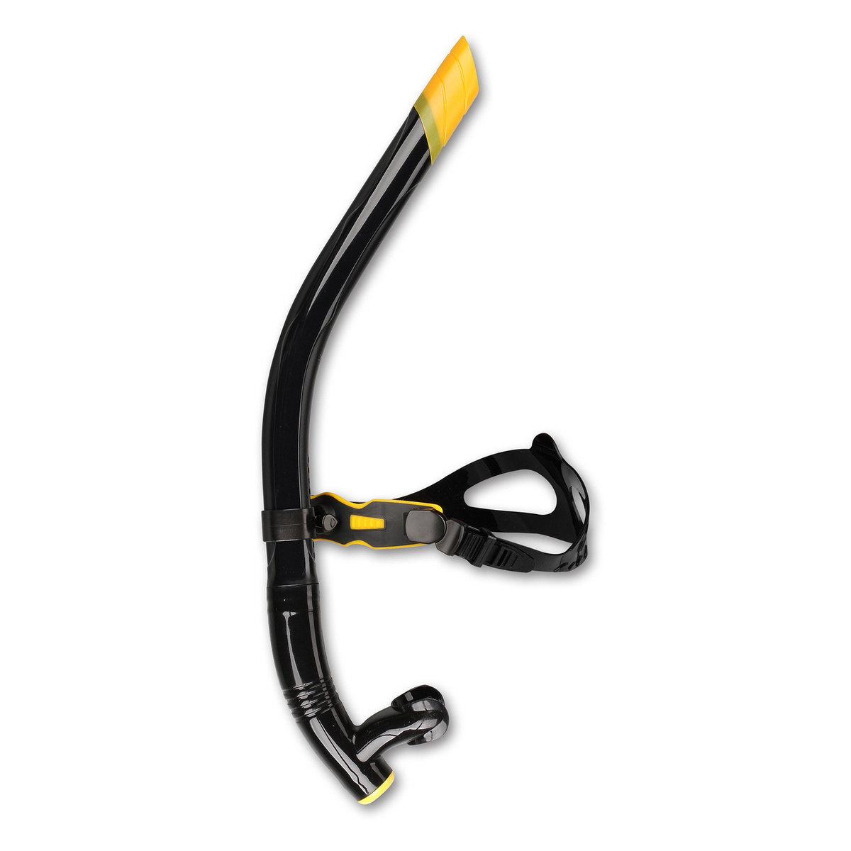 Трубка для плавания Snorkel Black с креплением на голову