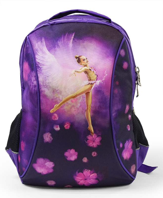 Рюкзак для гимнастики (фиолет/сиреневый), 45 см