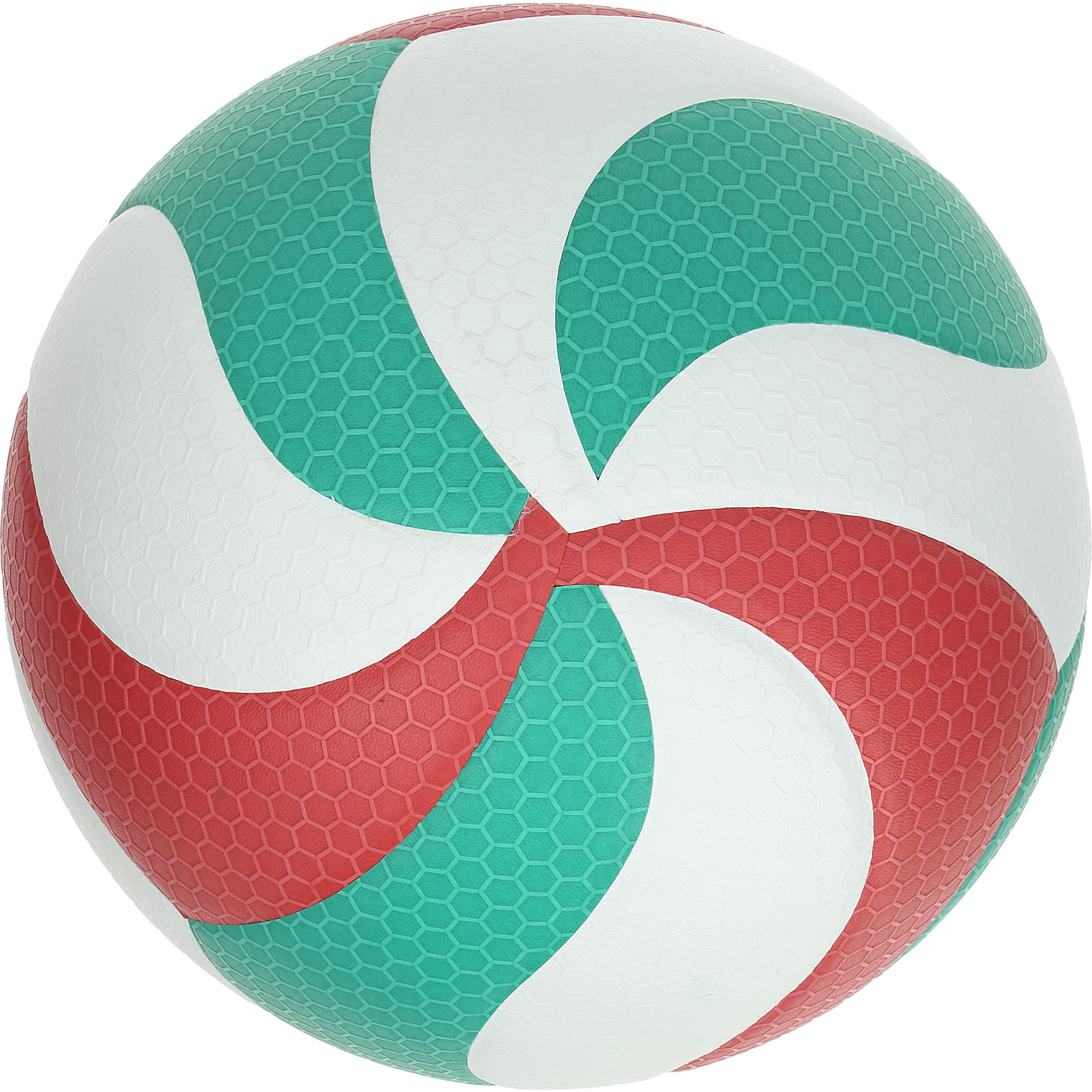 Мяч волейбольный тренировочный, Molten, белый/зеленый/красный