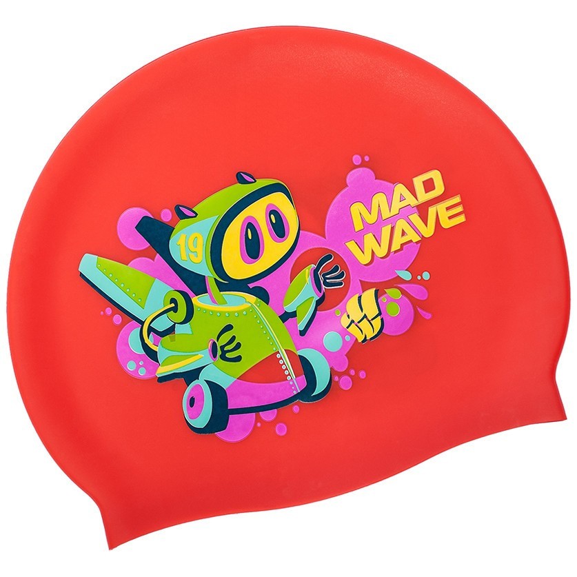 Шапочка Silicone MAD BOT, Mad Wave