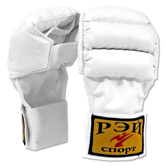 Защита кисти (накладки) для джиу-джитсу, белые, Рэй-спорт