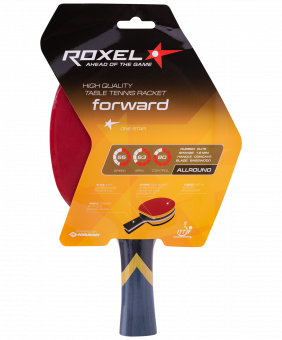 Ракетка для настольного тенниса 1* Forward, коническая Roxel