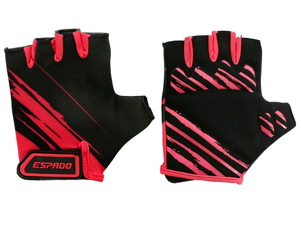 Перчатки для фитнеса, розовый/черный, Espado