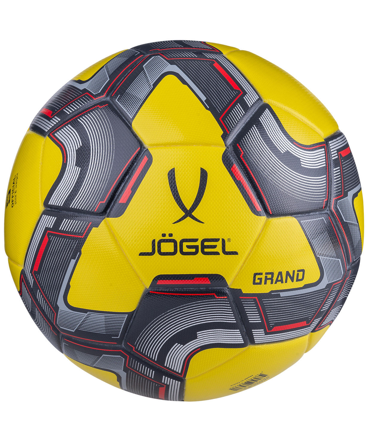 Мяч футбольный Grand желтый №5 Jögel