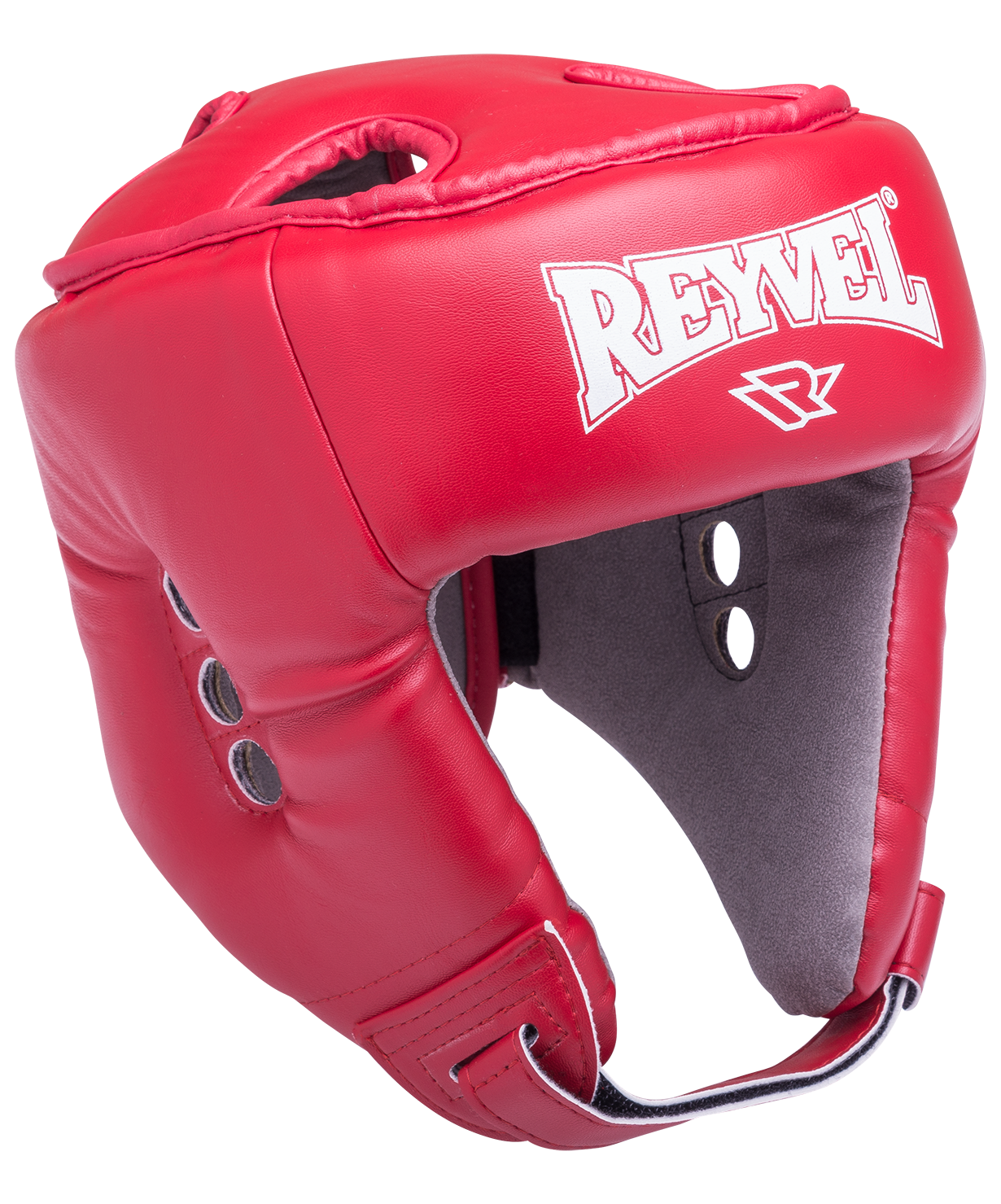Шлем открытый RV-302, к/з, красный Reyvel